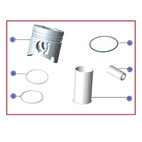 Цилиндро поршневая группа комплект ЦПГ HFC4DA1 JAC N56 1004022FA130-BJ 1004022FA130BJ