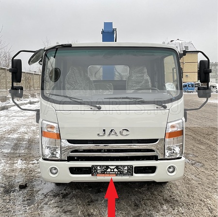 Бампер передний JAC N75 N80 N90 2803101LE176 2803110LE176