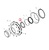 Подшипник задней ступицы внутренний JAC N350 N410 33022JR