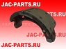 Колодка тормозная передняя JAC N120 3501030C10QZ-TBK 3501030C10QZTBK