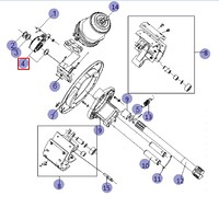 Трещетка тормозная задняя левая JAC N120 3551.31ZG16-030 355131ZG16030