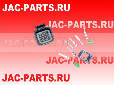 Разъём для фар, 6-ти контактный JAC N25 N35 N56 N75 N80 N90 N120 3773910E0XZ1-CNR 3773910E0XZ1CNR