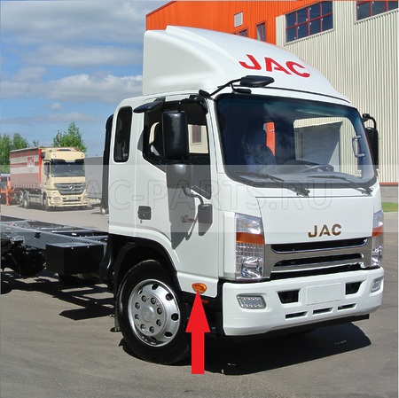 Повторитель поворота правый JAC N75 N80 N90 N120 4111020LE010