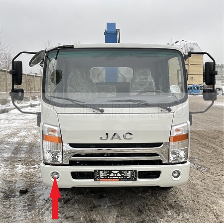 Фара противотуманная правая JAC N75 N80 N90 N120 4116920LE010