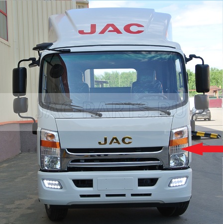 Фара левая в сборе JAC N75 N80 N90 N120 4121910LE010