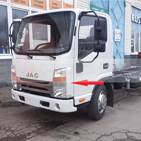 Накладка кабины левая возле фары JAC N56 N75 N80 N90 N120 5302117LE090 5302117LE090-1R00 5302117LE0901R00