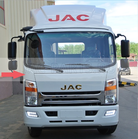 Накладка кабины правая над фарой JAC N56 N75 N80 N90 N120 5302201LE090