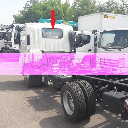 Стекло кабины заднее JAC N56 5603101LD010