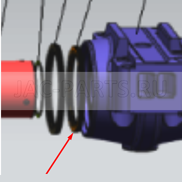 Сальник балансирного вала JAC N350 AK99114520233