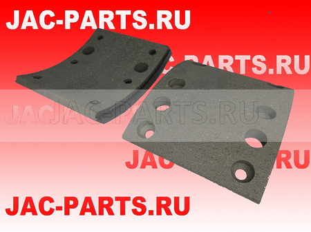 Накладка тормозной колодки задней JAC N80 N90 и передней на N90 HF16016E7-3502105-TBK HF16016E73502105TBK 3501105LE710