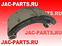 Колодка тормозная в сборе верхняя JAC N75 N900-3501080B N9003501080B