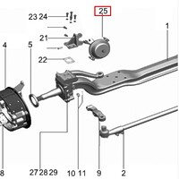 Камера тормозная передняя левая JAC N200 SH3519010-ZA019 SH3519010ZA019