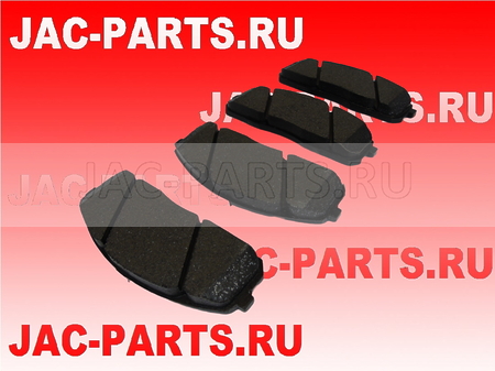 Колодки тормозные передние дисковые JAC N25 N35 YF3501N232-030/130/230 YF3501N232030130230